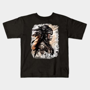 Apache warrior Kids T-Shirt